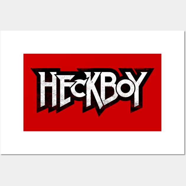 Heckboy BW Wall Art by BiggStankDogg